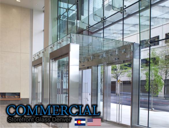 commercial glass denver window door install repair 49