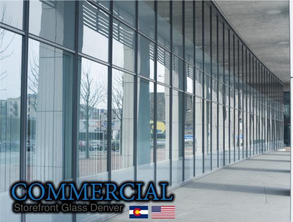 commercial glass denver window door install repair 96