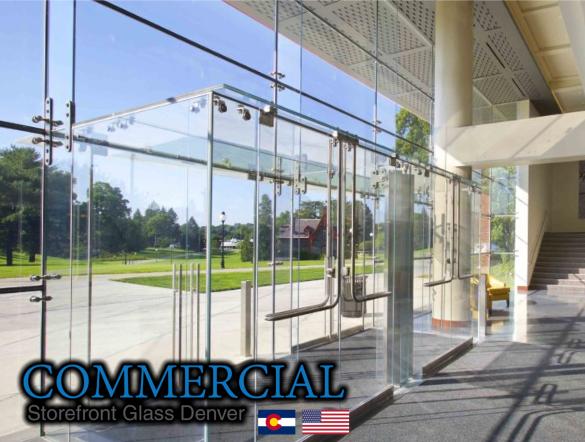 commercial glass denver window door install repair 99