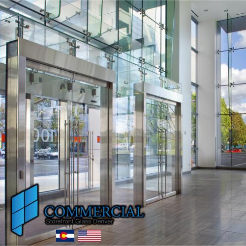 commercial storefront glass denver window door replacement 56