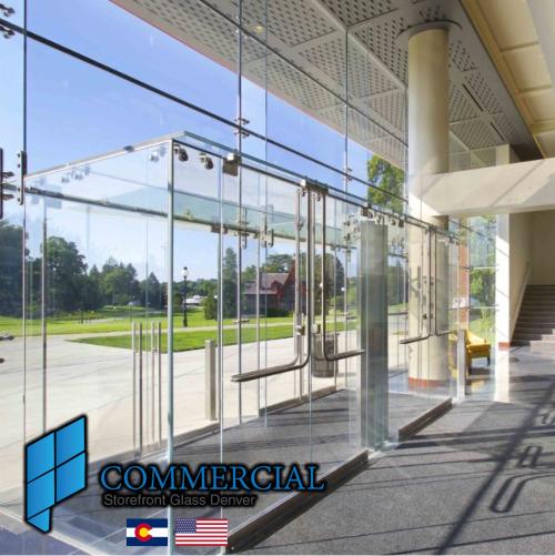 commercial storefront glass denver window door replacement 72
